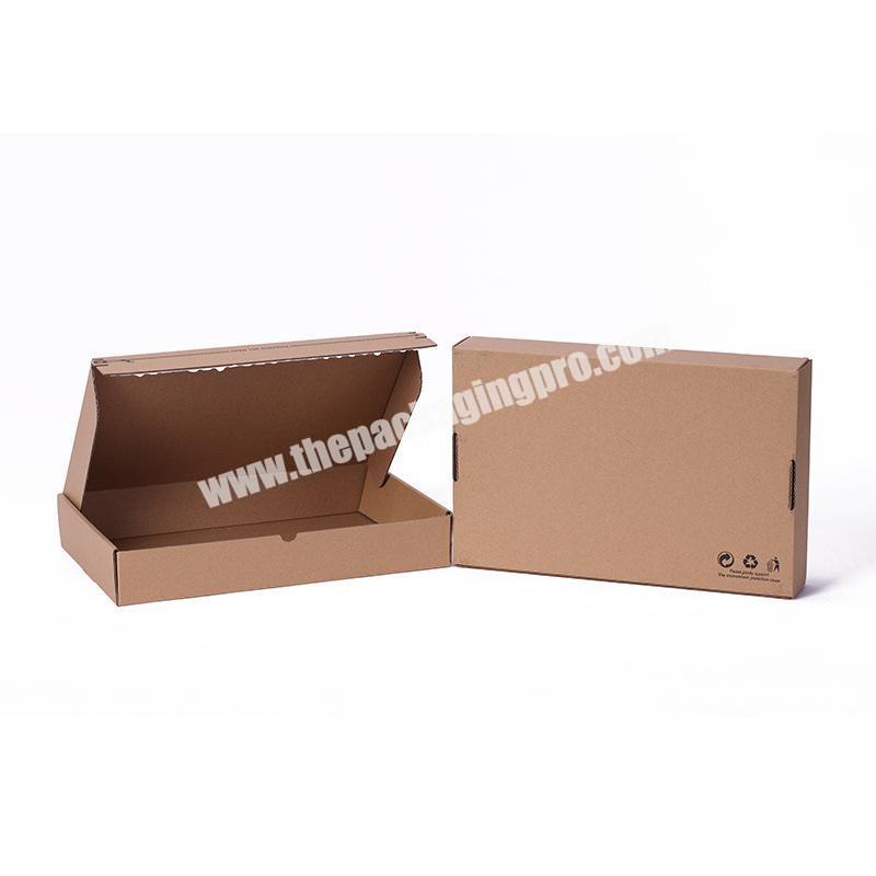 High Quality Manufacturer Custom Ecofriendly Corrugated Paper Box With Logo  For Clothing Cosmetics Wigs Gift Packaging Shipping