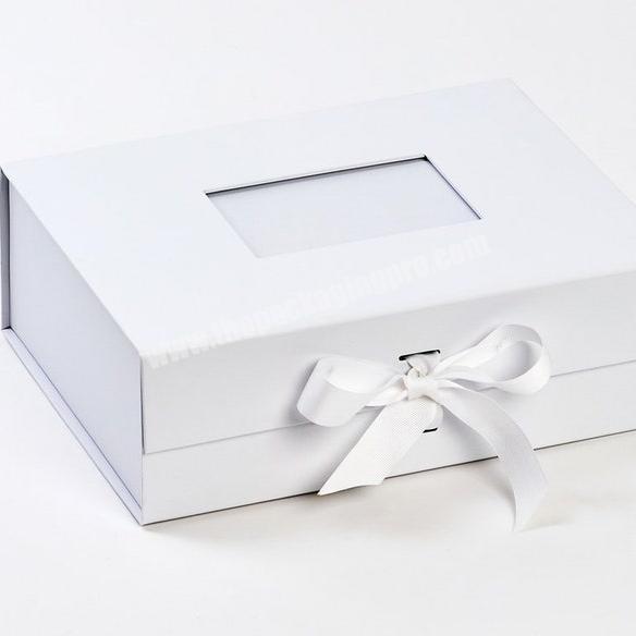 High-end Custom Paper Packaging Box Photo Gift Boxes with Magnetic