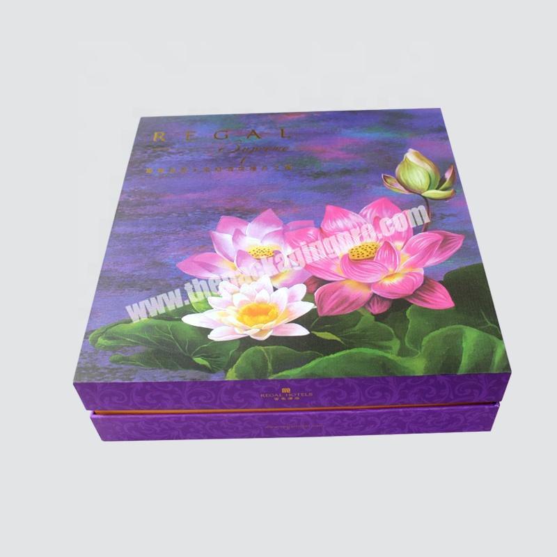 High-end Luxury Custom Packaging Box with UV coating full coverage packaging gift box