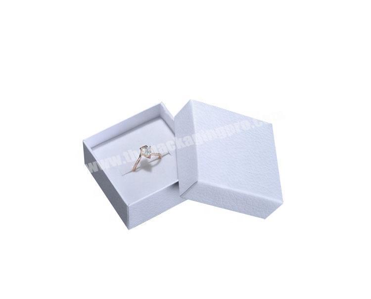 High-ranking Golden Foil Custom Logo custom paper jewelry boxes with logo For EarringNecklaceRingBracelets