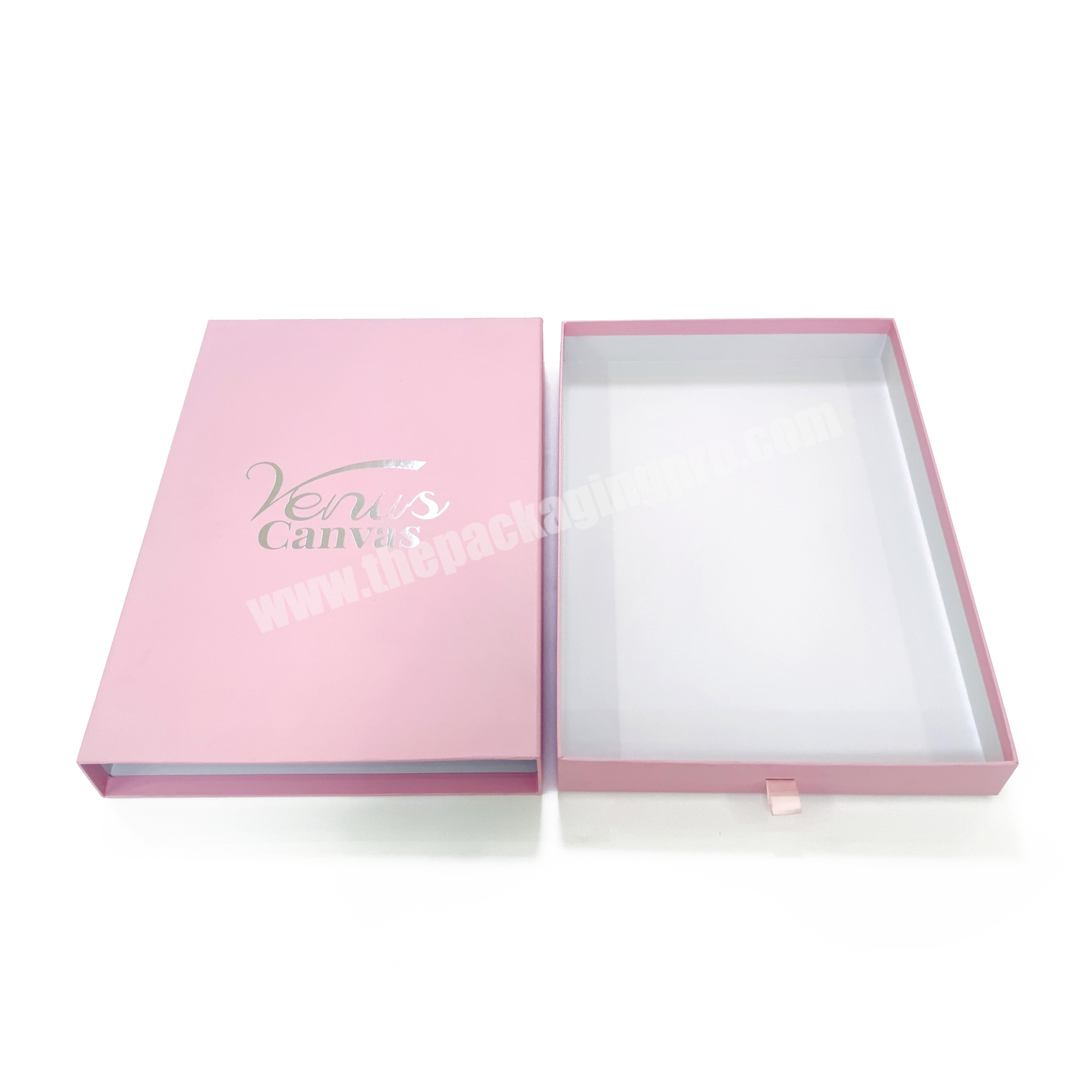 Hongye Storage Gift Box Sliding Packaging Cardboard Custom Clothing Paper Drawer Box