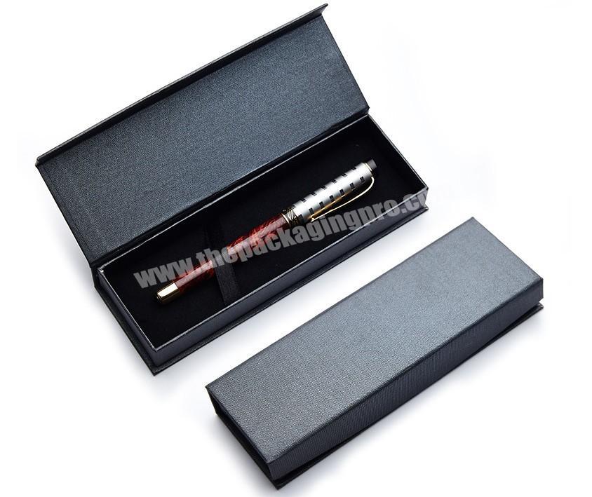 Hot Sale Custom  Packaging Boxes Luxury Boxes Lid&Base Boxes For Pen With Foam Inserts