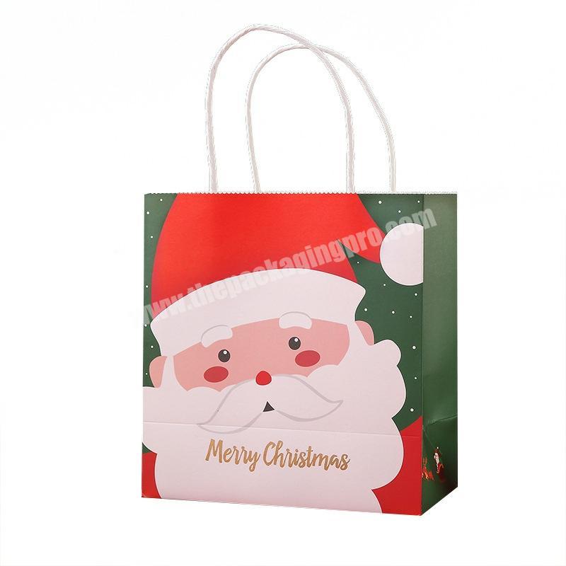 Hot Sale  Custom Packaging Gift Boxes Portable Gift Bag For Christmas bag