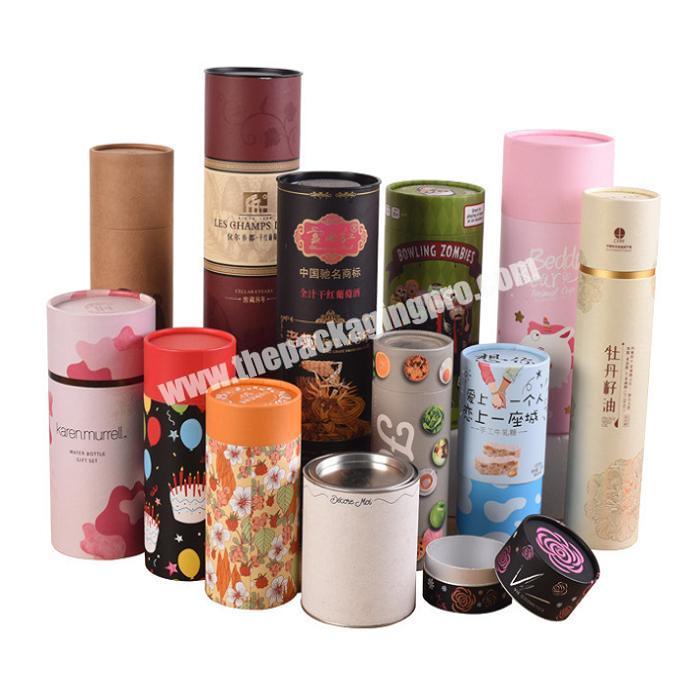 Hot Sale Customised Cute Round Cardboard Gift Packaging Boxes