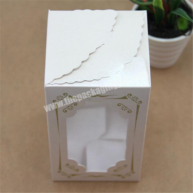 Hot Sales Cupcake Desserts Packaging Material Box With Window