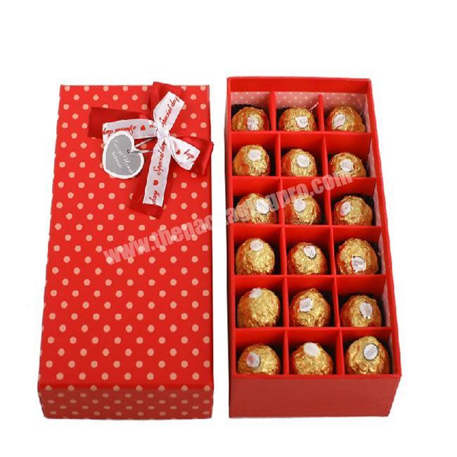 Huaisheng Packaging Factory Custom Cardboard Paper Gift Box Chocolate candy,Free Sample