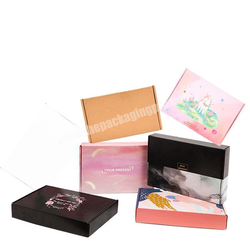 In Stock Airplane Shape Paper Packing  Boxes Accessories Packaging Exquisite Square Packing Boxes