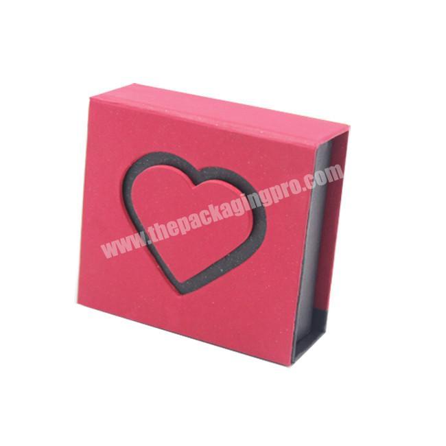 Jewellery Boxes Box for Jewelry Ring Box Case Art Paper Jewelry Velvet MOQ 500 Pcs 1200gsm Cardboard+157gsm Cardboard Ribbon Bow