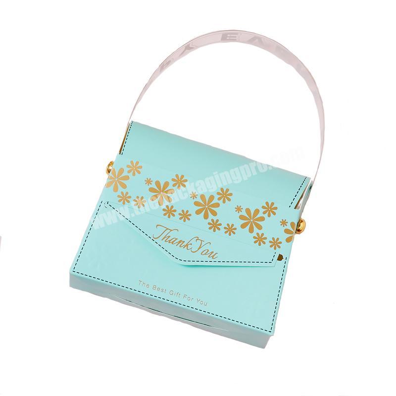 Korean-style European engagement wedding wedding xitang box carton with hand gift box Xitang box INS wind