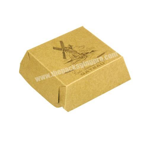Kraft Paper Cardboard Boxes Food Delivery