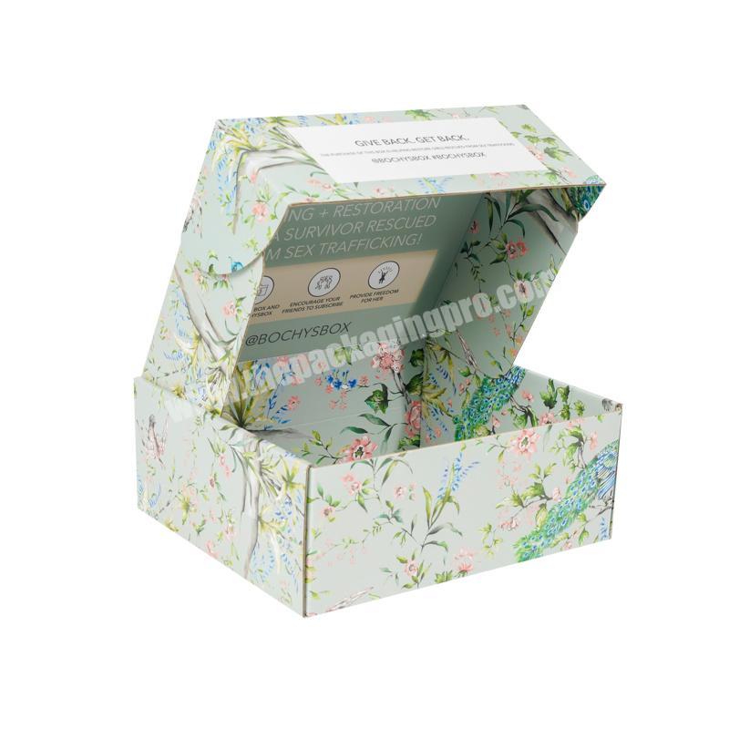 Lipack Brand Shoe Packaging Corrugated Paper Box Custom Recycled Corrugated Paper Box For Shoes