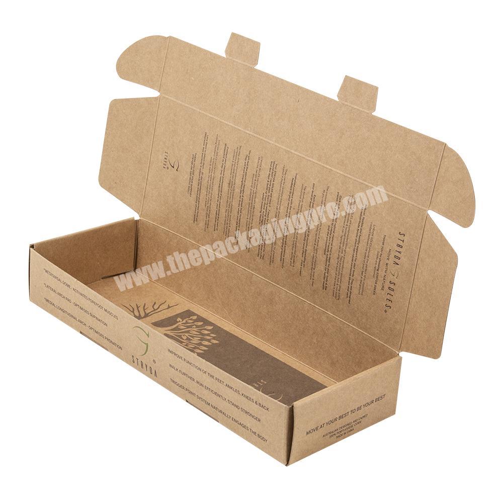 Lipack Brown Plain Paper Shipping Corrugated Box Cardboard Kraft Paper Packaging Box