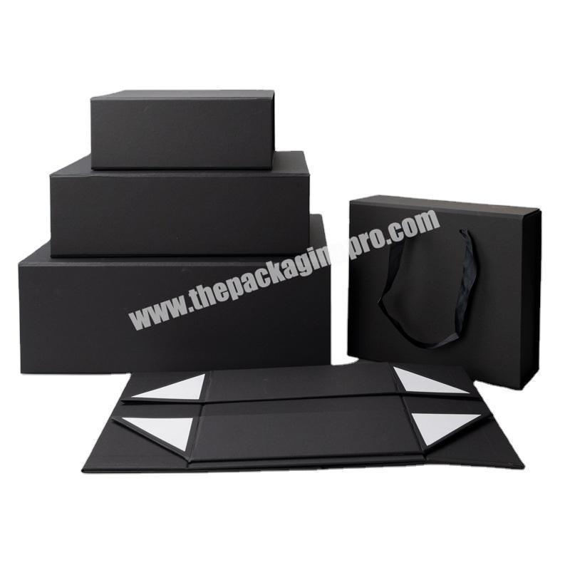 Lipack Cardboard Paper Wedding Gift Box Paper Packaging Box With Ribbon