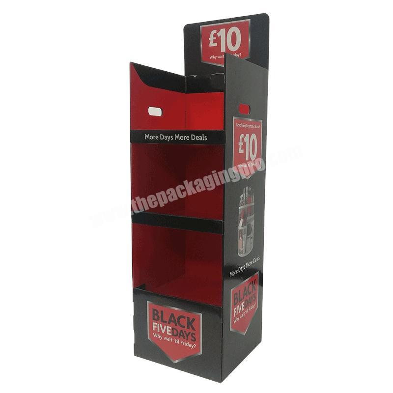 Logo custom cardboard display box for counter top sale  with competitive price