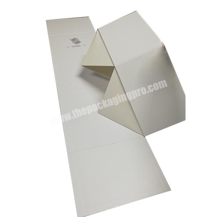 Low Price Big Size Custom Printing Recycled Rigid Magnetic Closure Box Flat Foldable Folding Paper Gift Boxes For