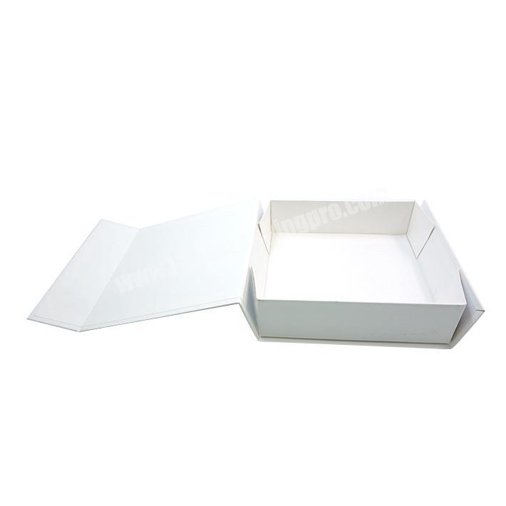 Luxury Cardboard Box Magnetic Closures  Flat Pack Cosmetic Paper Packaging Gift Boxes