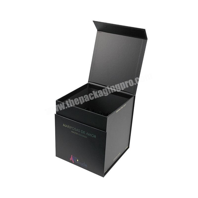 Luxury Cardboard Magnetic Gift Folding Box Luxury Custom Packaging Gift Magnetic Box