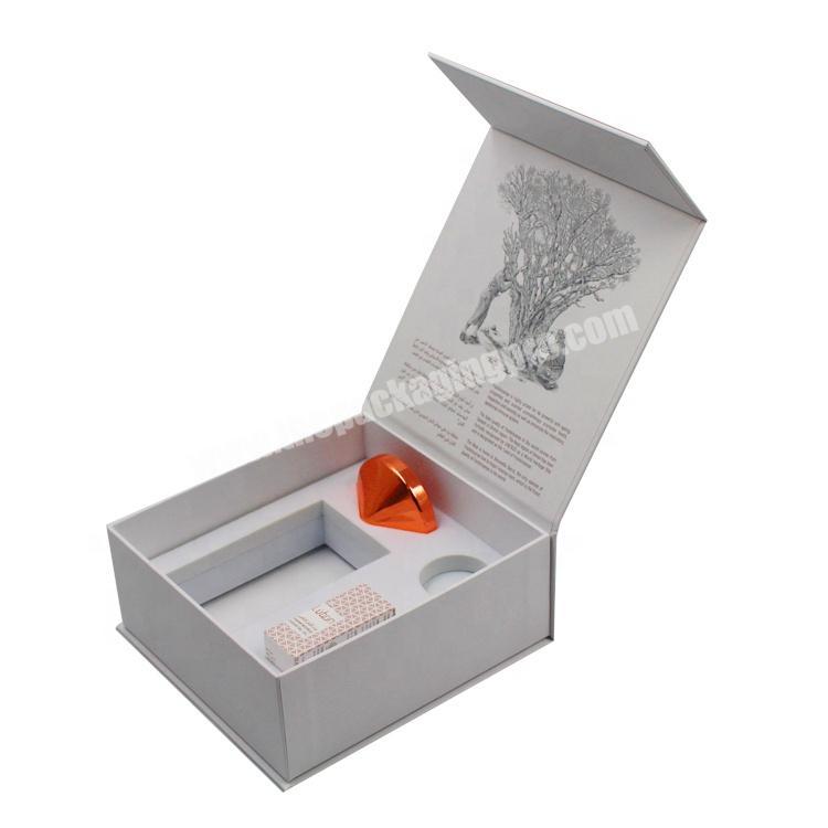 Luxury Custom Cardboard Paper Box With EVA Insert Rigid Magnetic Paper Packaging Gift Boxes