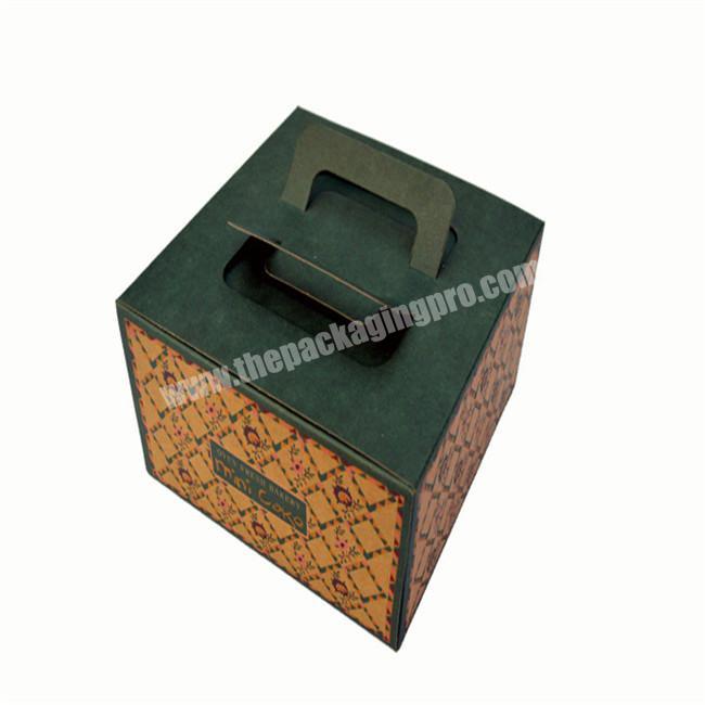 Luxury Custom Design Cardboard Box With Handle