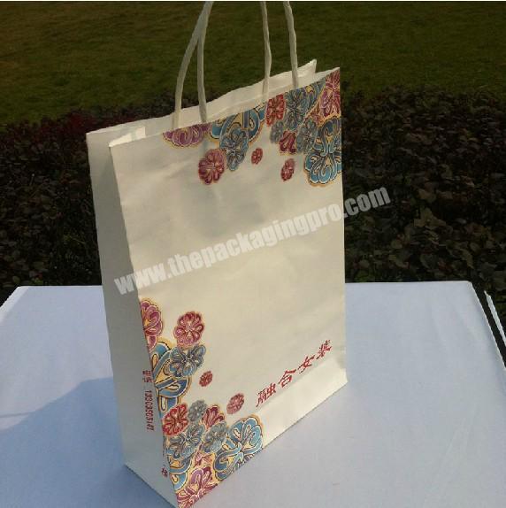 Luxury Custom Logo Glossy Art Paper Bag In Guangzhou Paper Bag