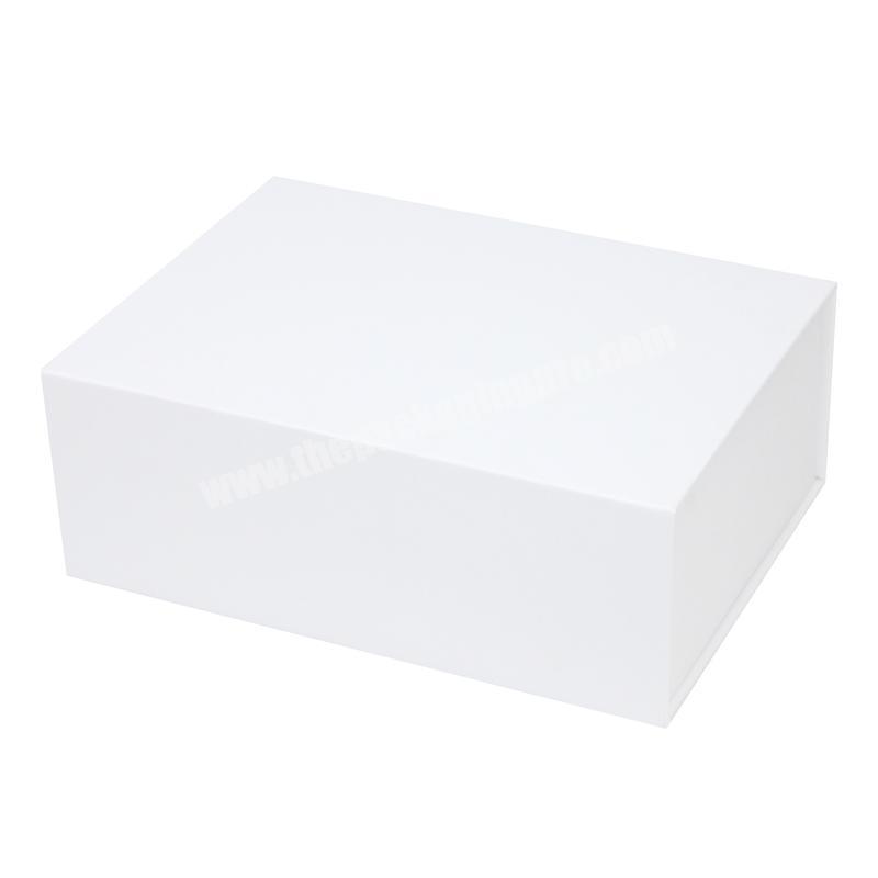 Luxury Customized White Folding Magnetic Paper Gift Box