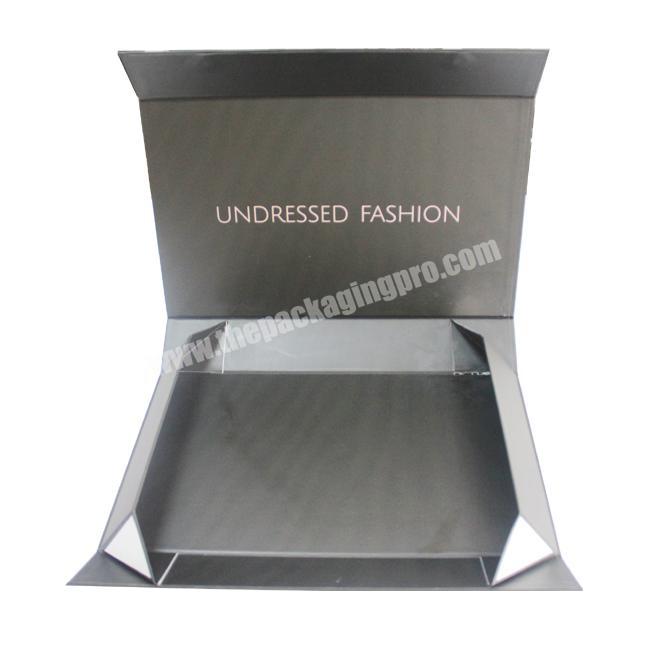 Luxury Design Retail Clothing Garment Shoes Packaging Box Custom Foldable Box
