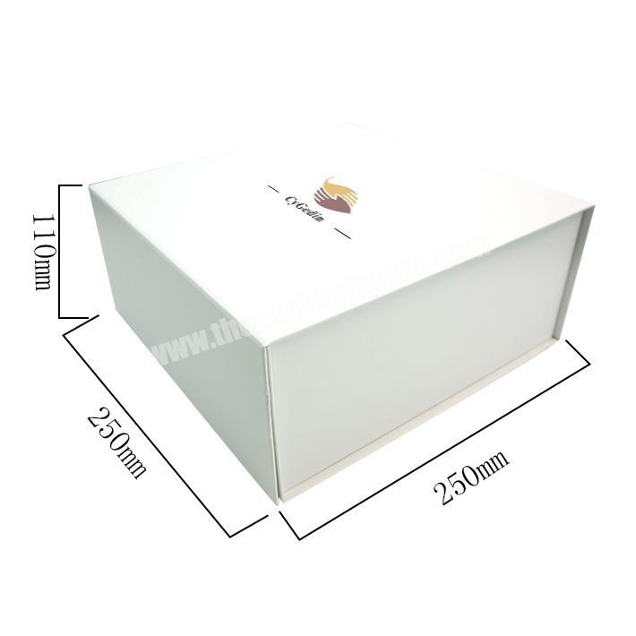 Luxury Giftbox Magnetic Closure Packaging Recycle Cardboard Gift Boxes For  Hair Wigs Bundles  packaging Gift Box