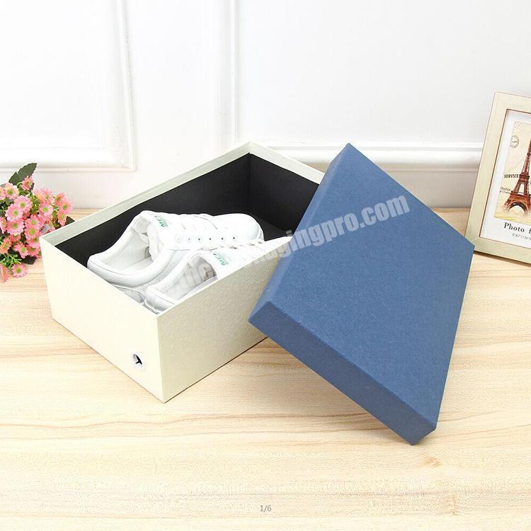Luxury New Designer Lady Athletic Cardboard Shoes Box Storage Corrugated With Lids