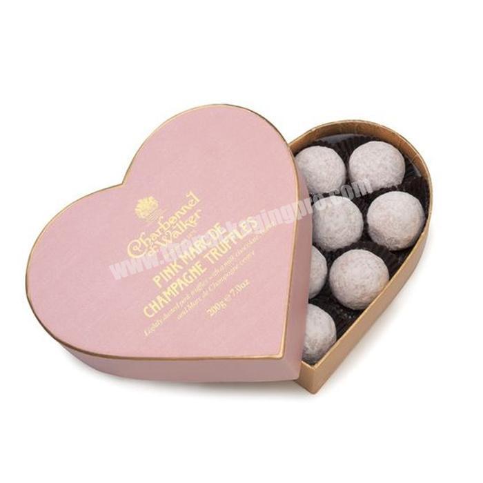 Luxury custom new decorative gift heart boxes for strawberries chocolate packaging boxes for presentation strawberried boxes