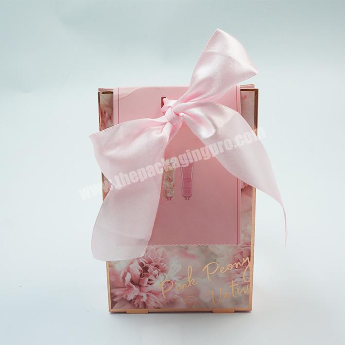 Luxury custom skin care packaging bag  gift bag