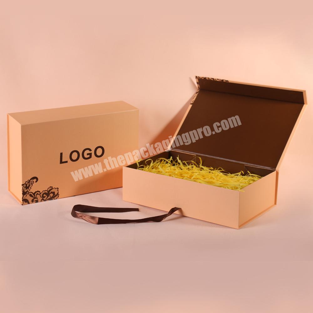 Luxury  emballage de cheveux Bundle Logo Custom wig Hair Extension Packaging Boxes