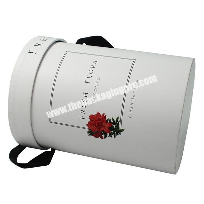 Luxury free design and Custom Made Round Waterproof Flower Shipping Boxes