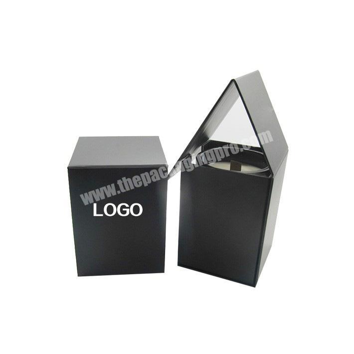 Luxury personality custom magnet closure cardboard paper candle box