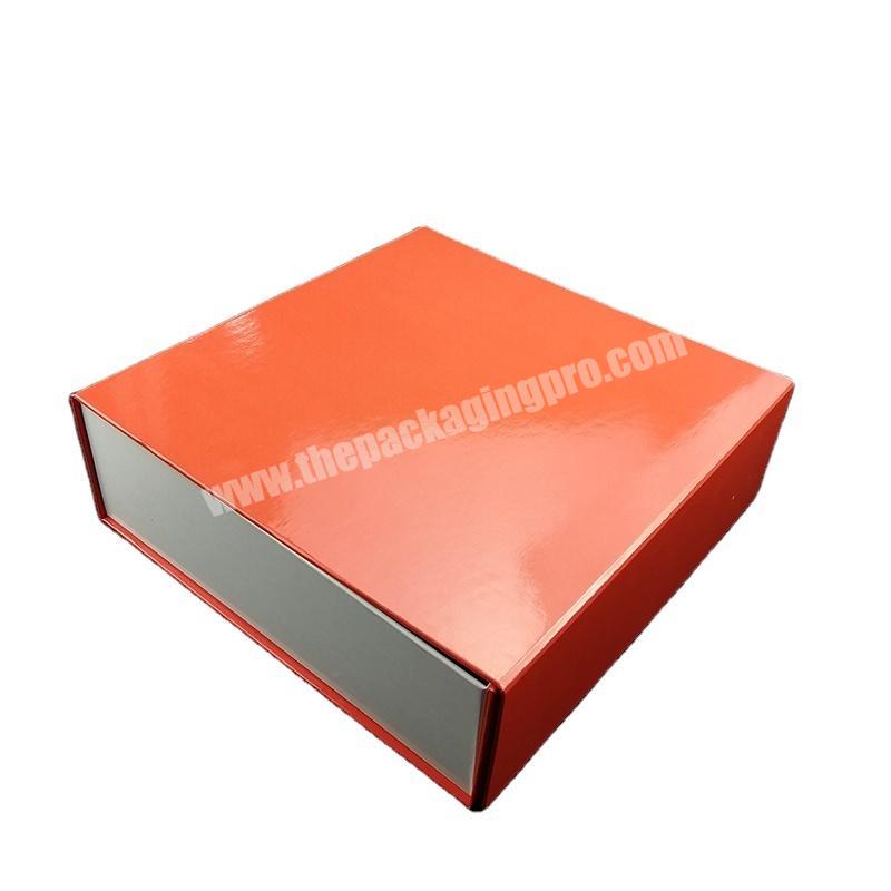 Magnet folding boxes with ribbons luxury gift boxes for gift packaging boxes for clothes