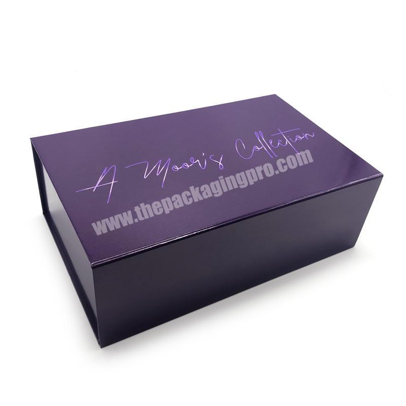 Customised Purple Women's High Heel Shoes sandals box with Logo Cute Packaging Box For Heels