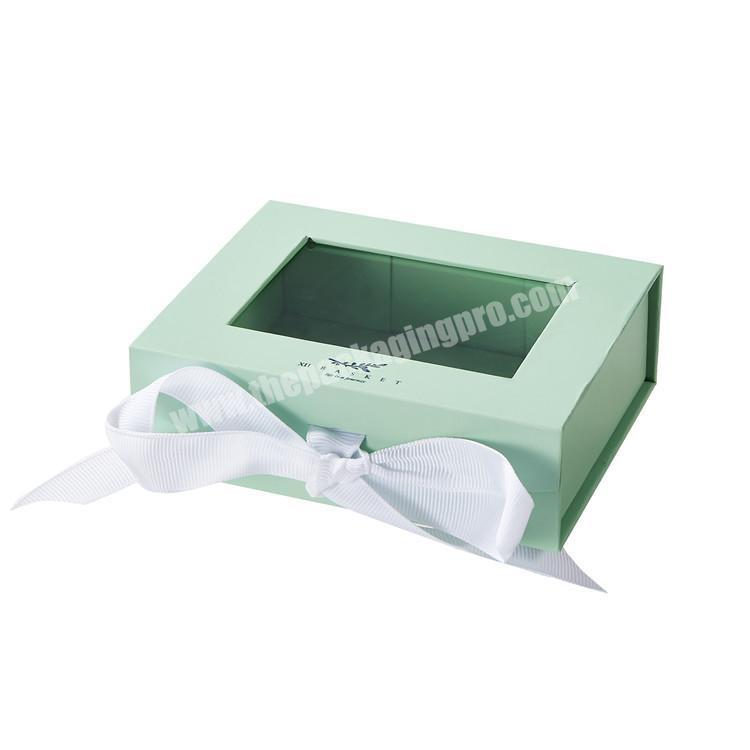 Necklace Empty Large Gift Box Packaging With Plastic Pvc Insert for Earring & Ring & Pendant, with Sponge Inside