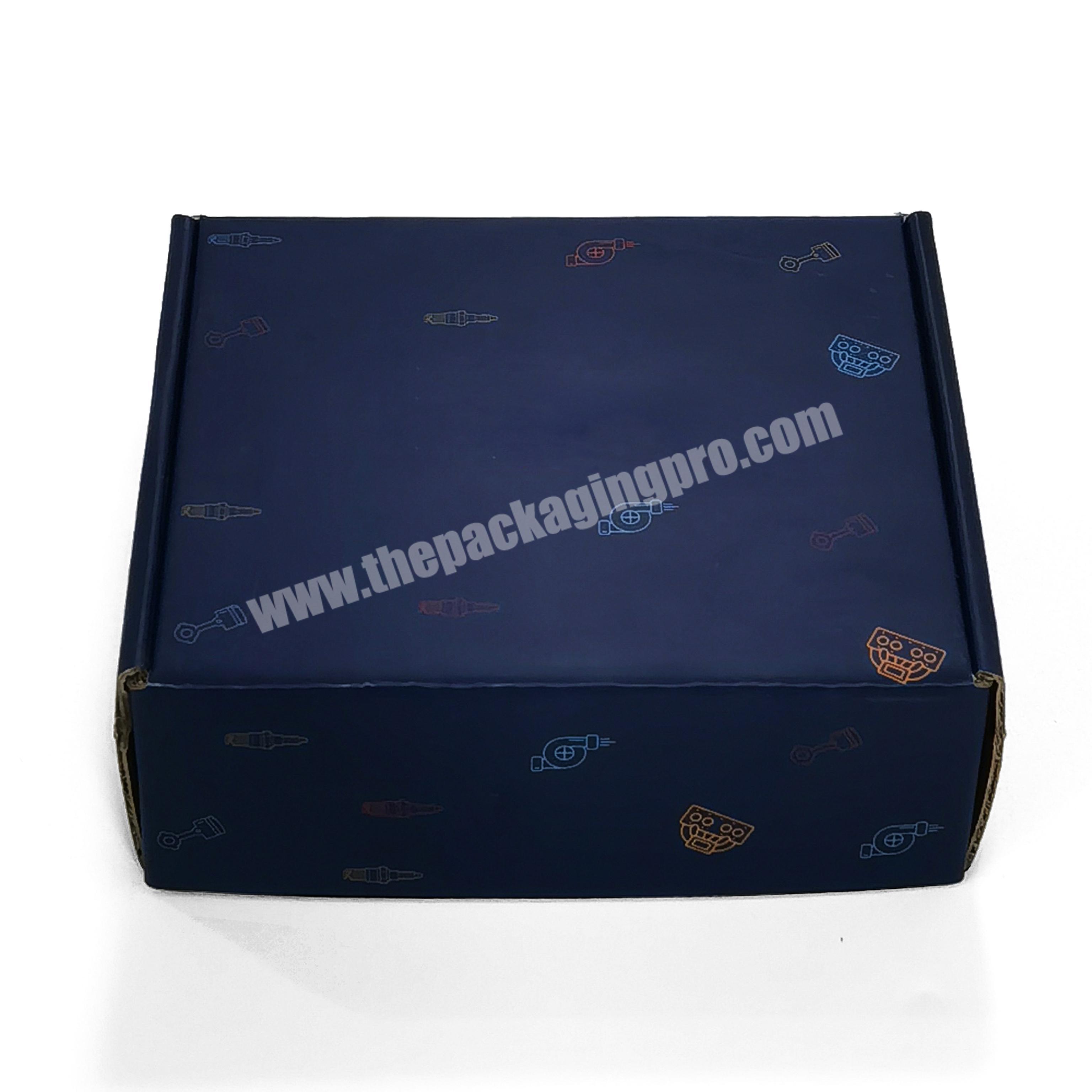 New Arrival Printed Shipping Boxes Packaging Unique Fold Cardboard Custom Design Corrugated Box