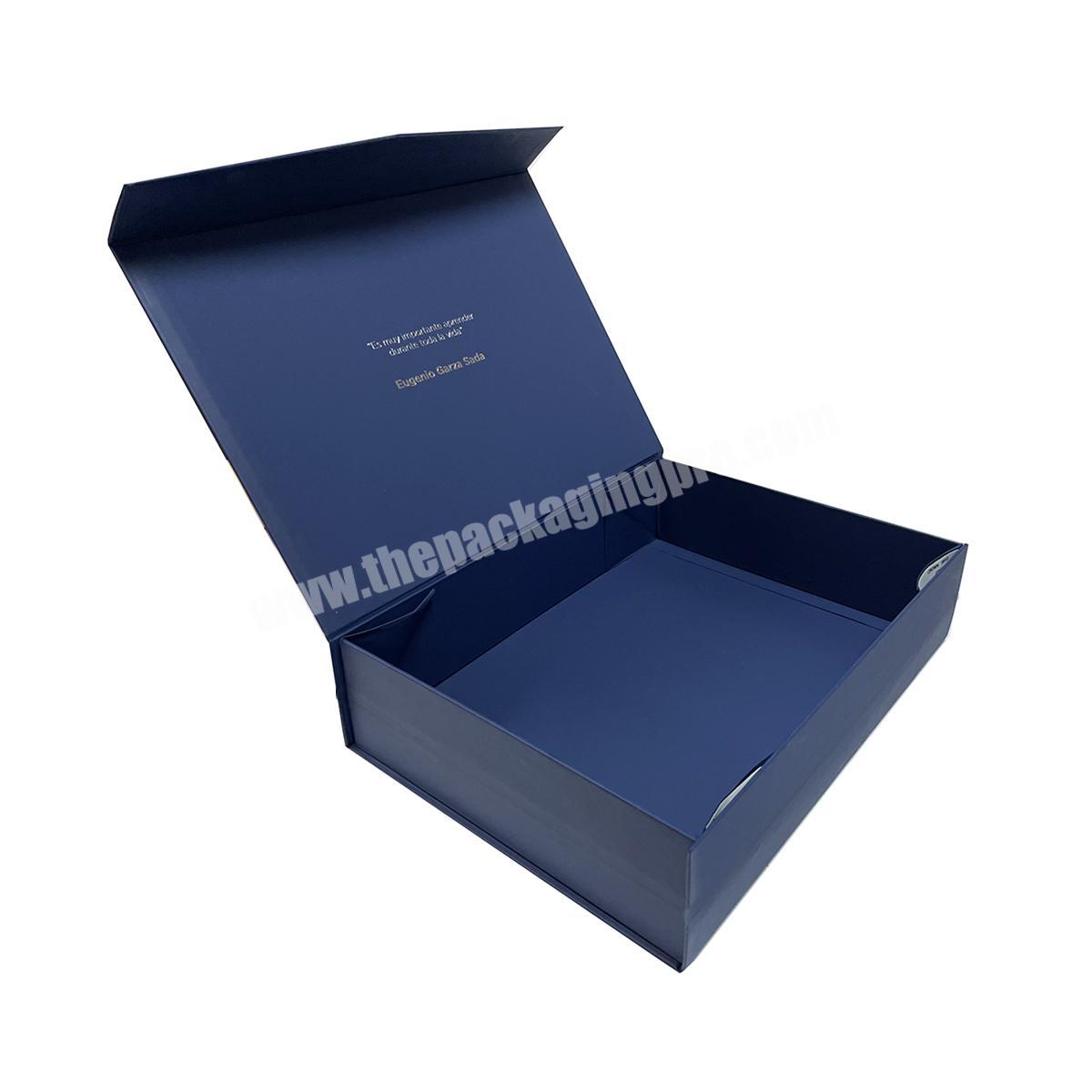 New Arrival Simple Elegant Luxury Customized Logo Foldable Gift Boxes Paper Box