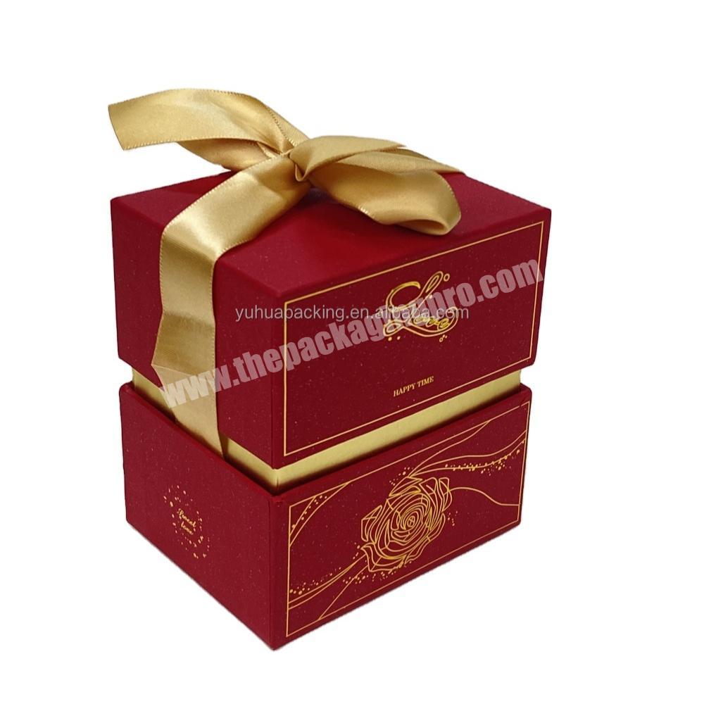 New Packaging Custom Gift Boxes With Ribbon