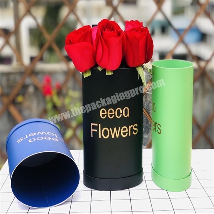 New arrival cardboard oval shape flower bouquet arrangement gift box paper rose flower packaging box with customized logo