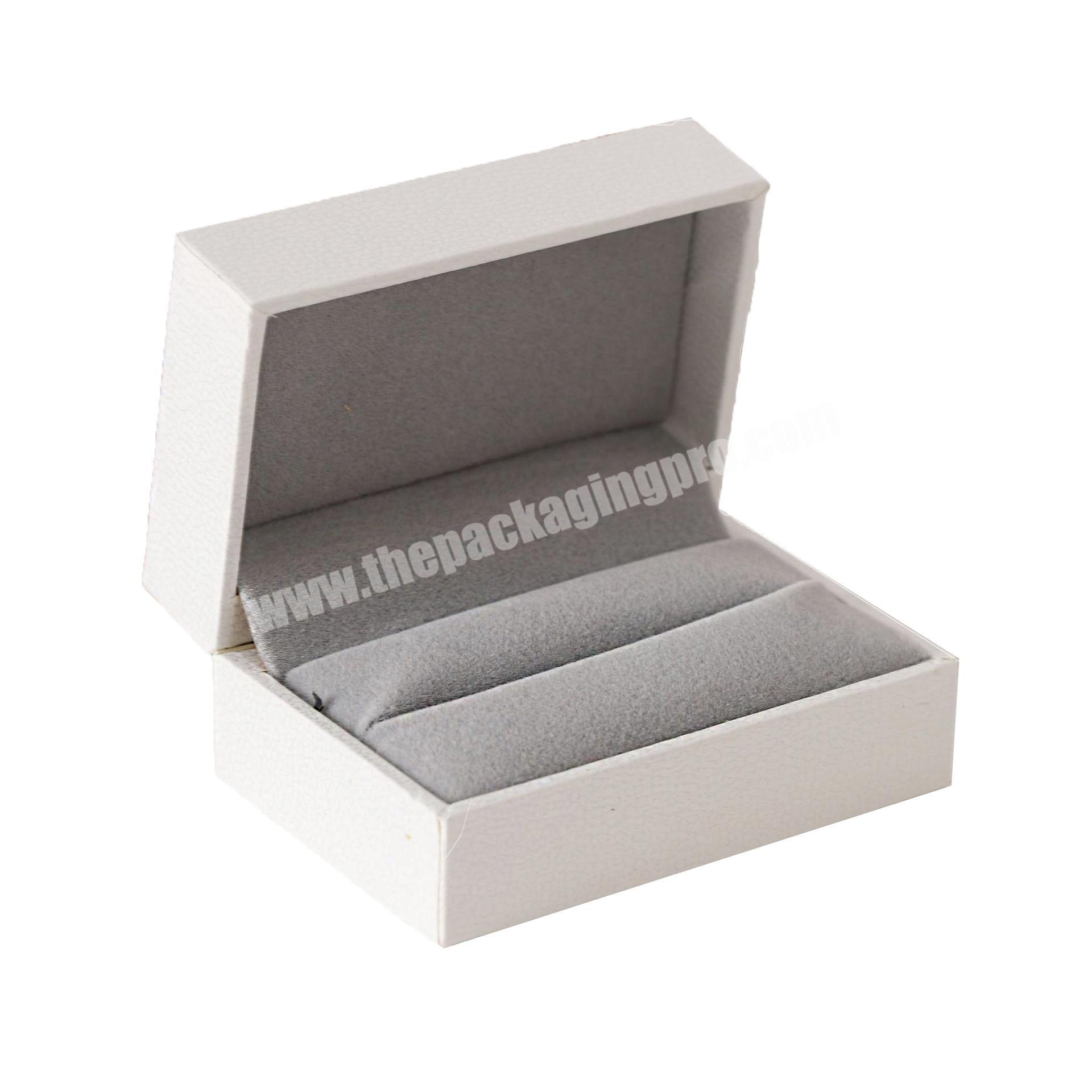 Nice Price Custom Logo Magnetic Suede Lined Luxury White Small Perfume Empty Watch Boxes Jewellery Gift Surprise Box