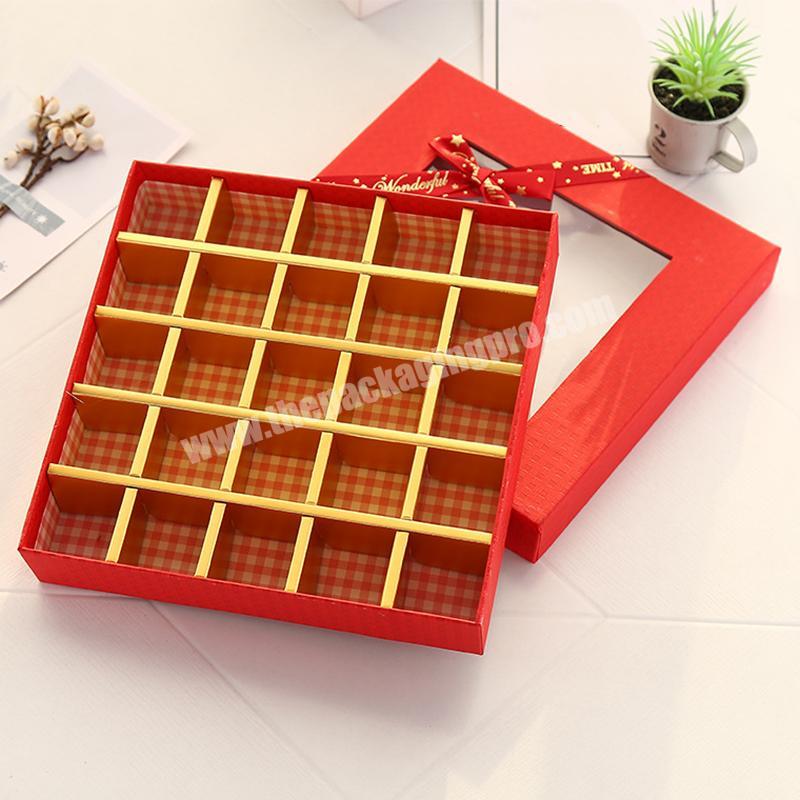 OEM High Glossy Luxury chocolate box wood handmade chocolate Box for gift