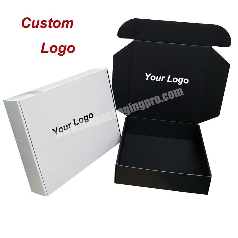 OEM paper shipping packing boxes custom logo aircraft boxes custom packaging box for clothes