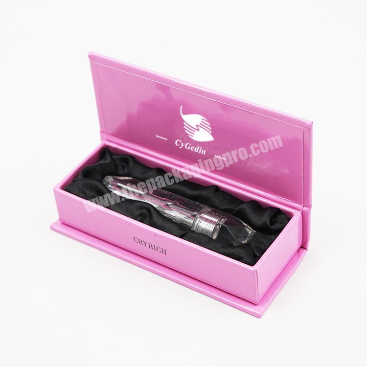 Pack Boxes Rigid Cardboard Bespoke Custom Gift Packaging Paper Magnetic Closure Luxury Cosmetic Box