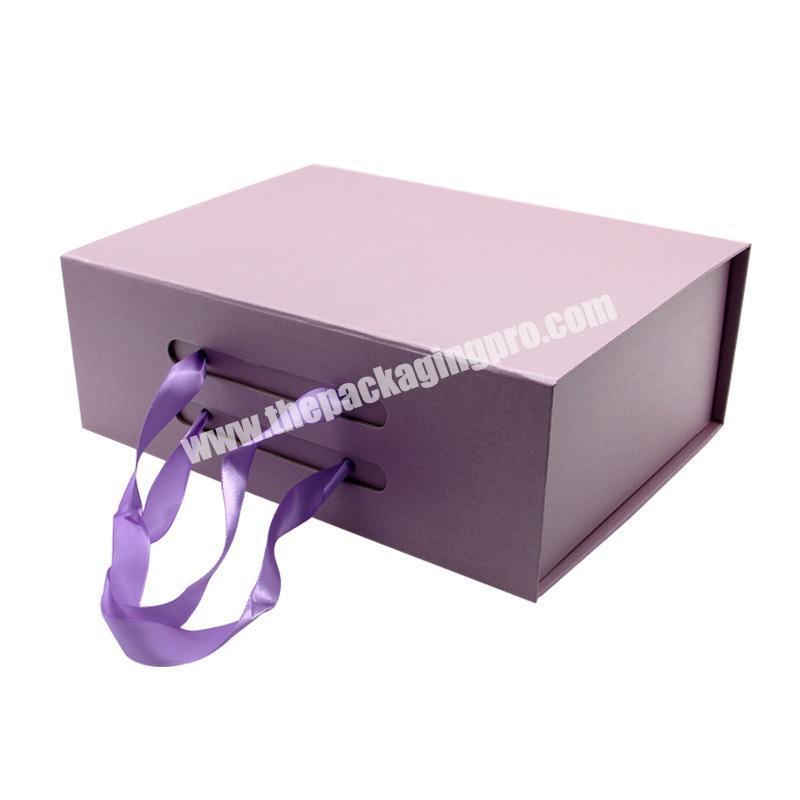 Fold Flower Mailer Corrugated Cosmetic Color White Custom Cardboard Paper Luxury Packaging Folding Magnetic Gift Box