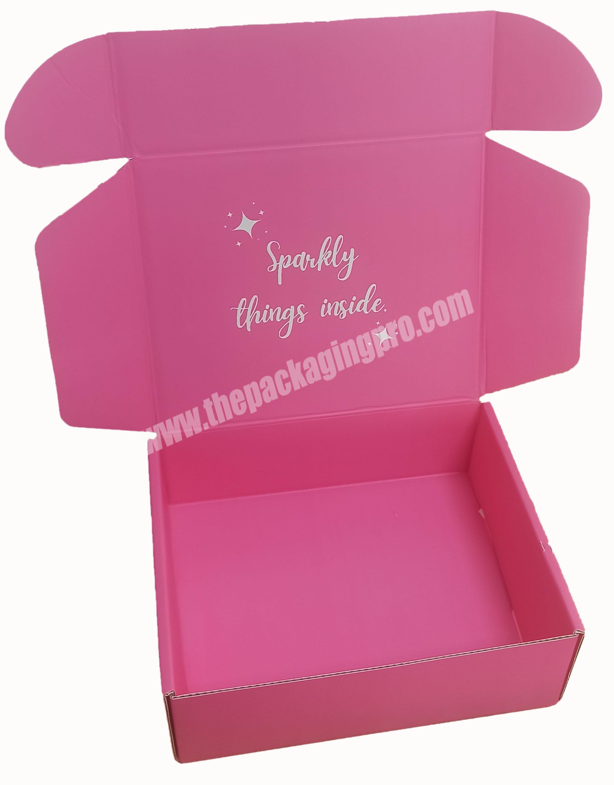 Packing mailer boxes custom logo custom packaging box for clothes shipping boxes custom logo