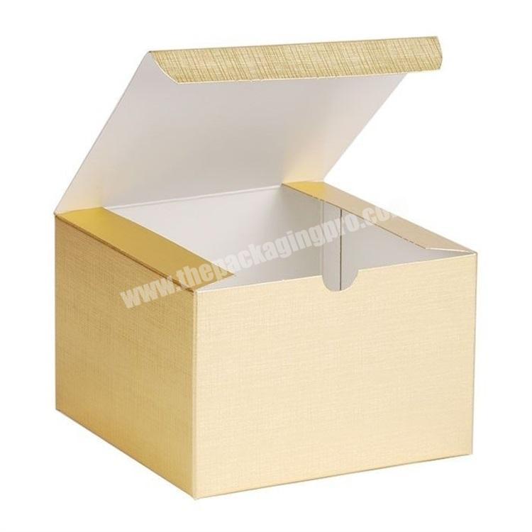 Paper card box cosmetic product packaging gift box luxury custom gold or silver linen plated logo recyclable