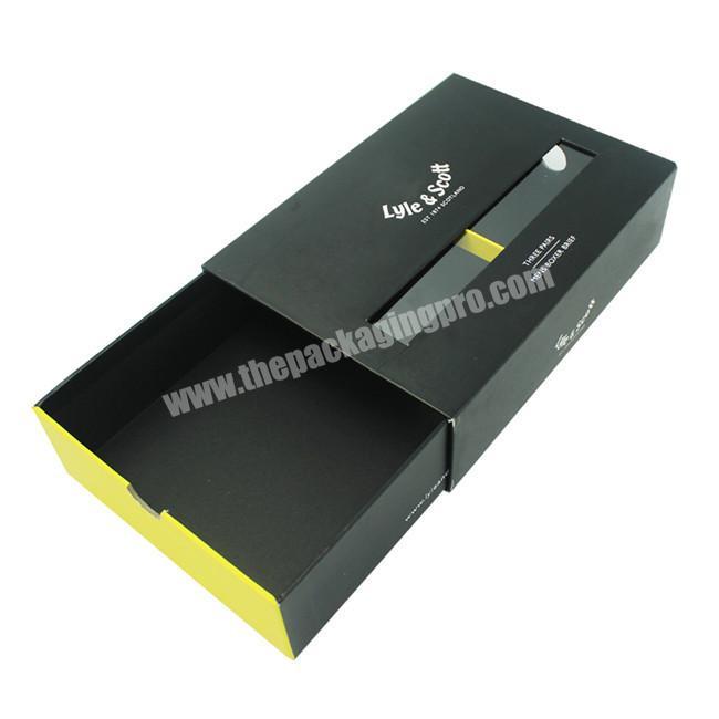 Paperboard Drawer Box For Underwear Packaging