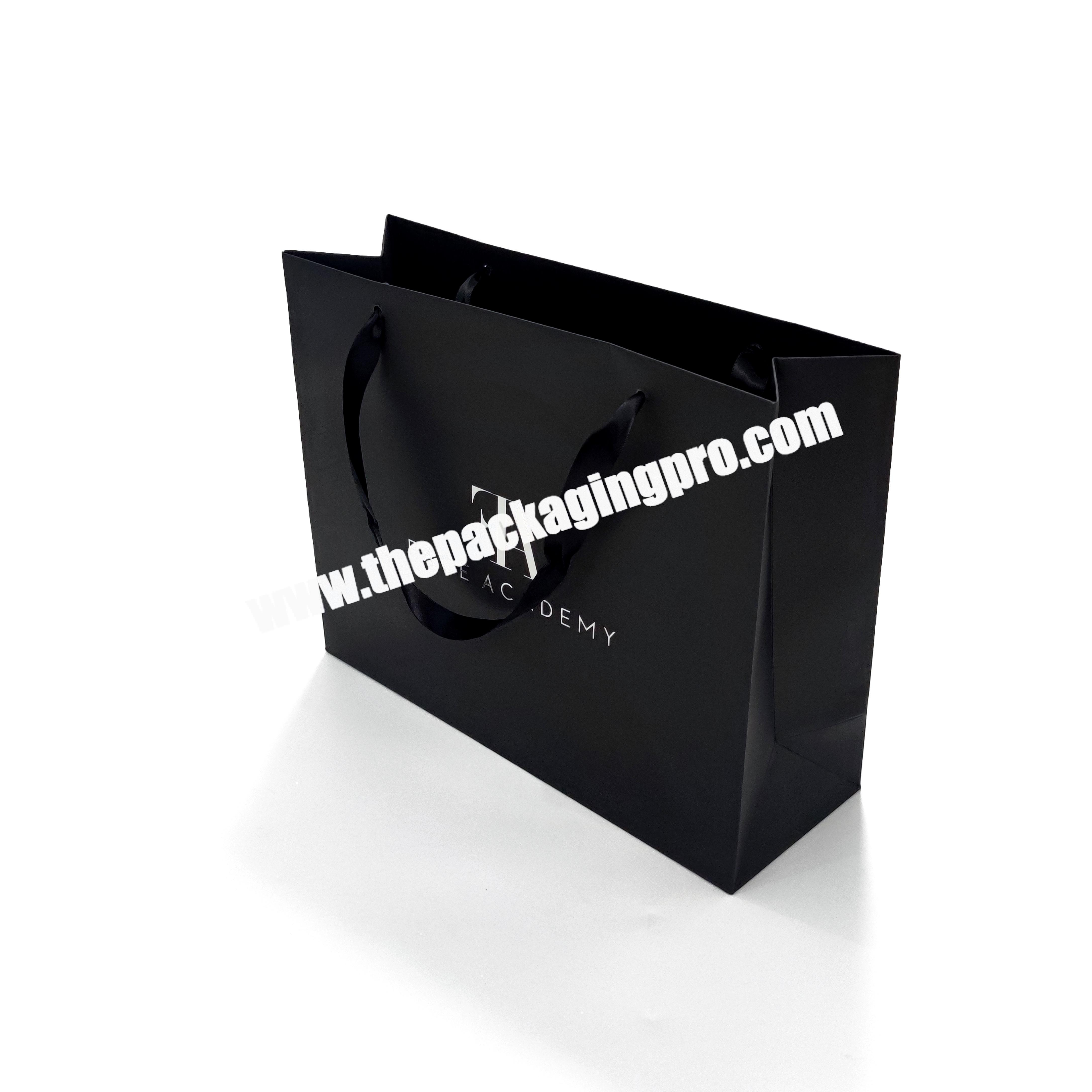 Hot Item Free Design Custom Drawstring Foldable Recyclable Kraft Paper Bags For Shopping Gift Clothing With Logo