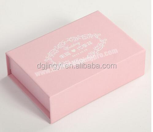 Pink Elegant cardboard Paper Boxes with Magnet manufactures